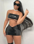 Blacked out two piece set